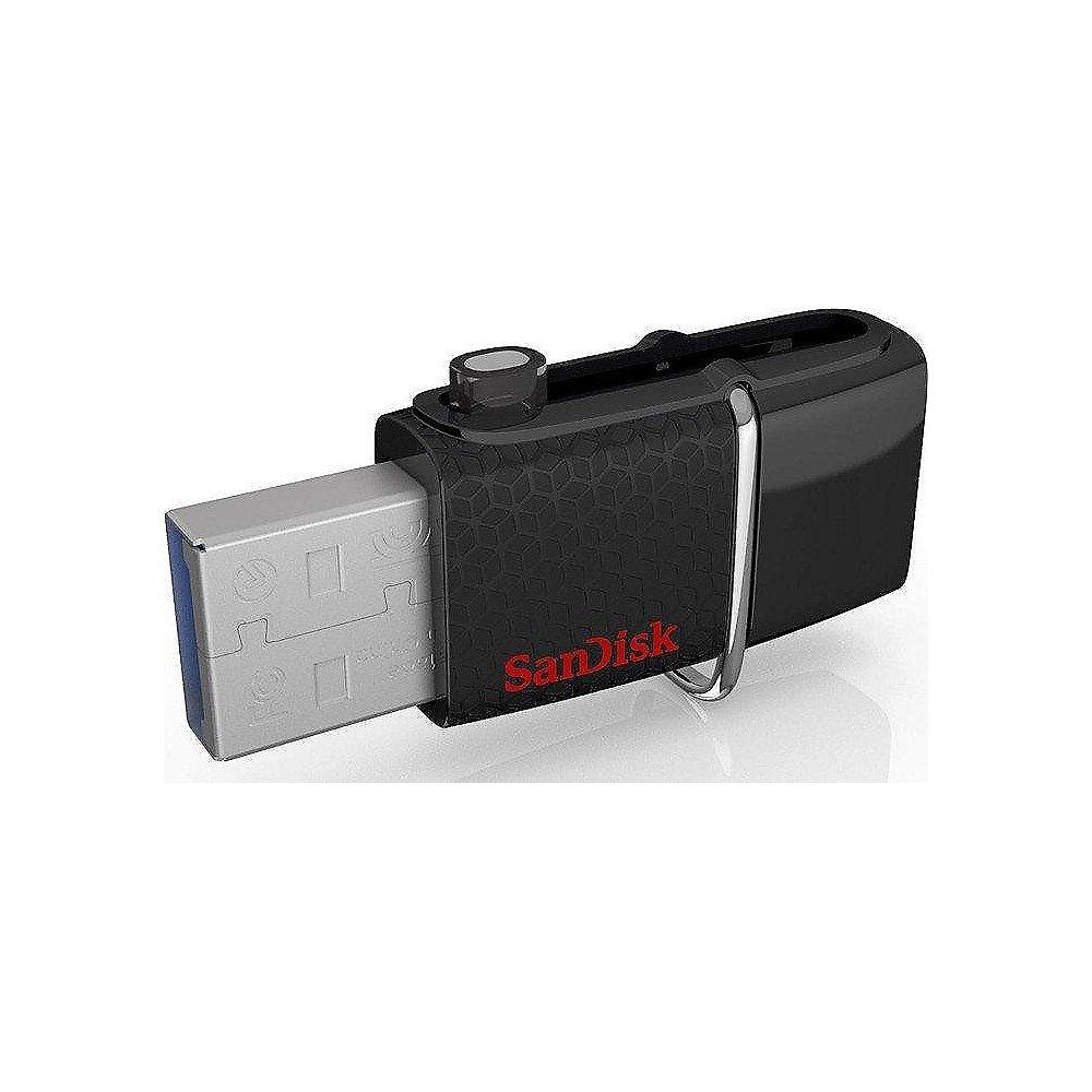 SanDisk Ultra Android Dual 16GB USB 3.0 Type-A/USB Laufwerk schwarz