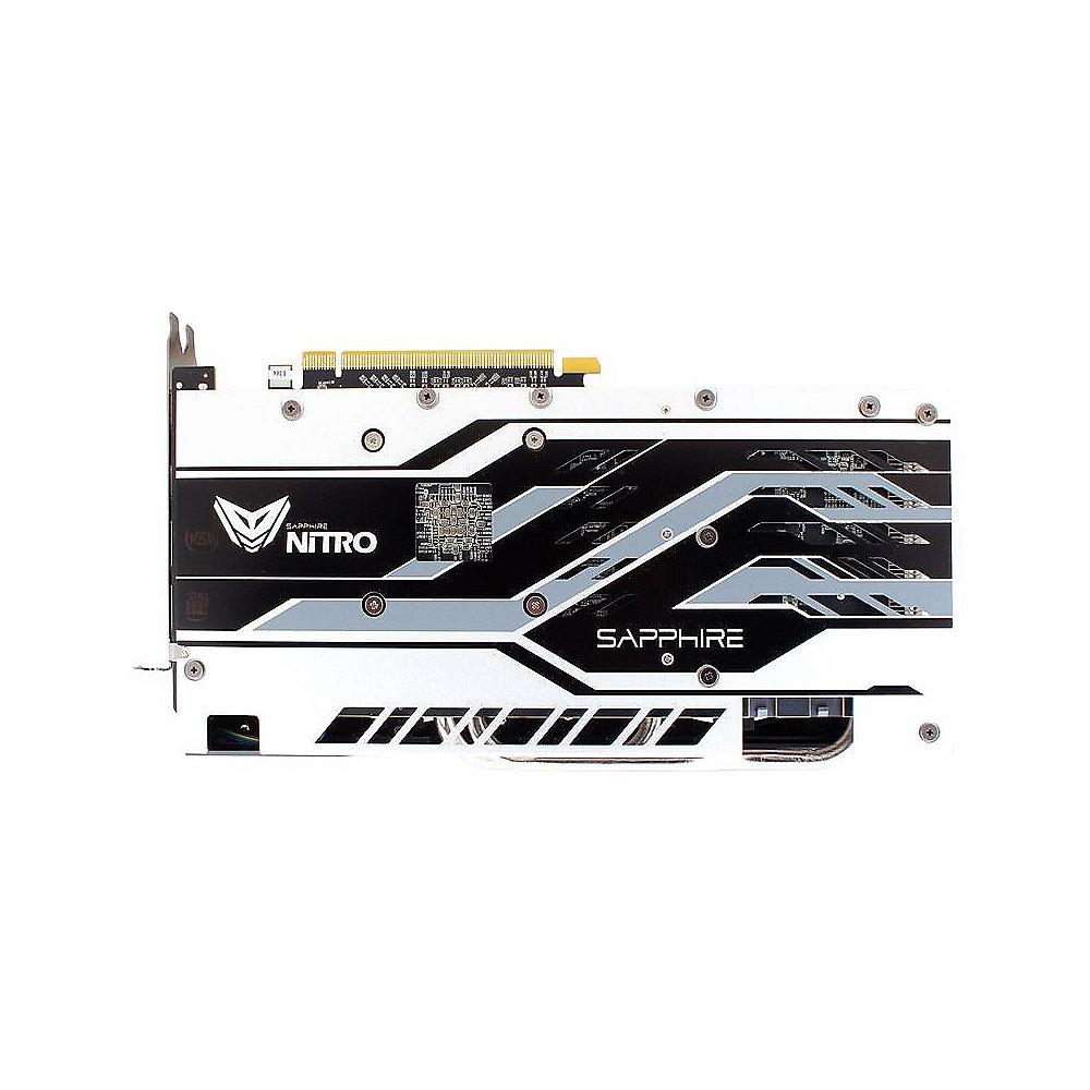 Sapphire AMD Radeon RX 580 Nitro  OC 4GB Grafikkarte 2xHDMI/2xDP/DVI-D, Sapphire, AMD, Radeon, RX, 580, Nitro, OC, 4GB, Grafikkarte, 2xHDMI/2xDP/DVI-D