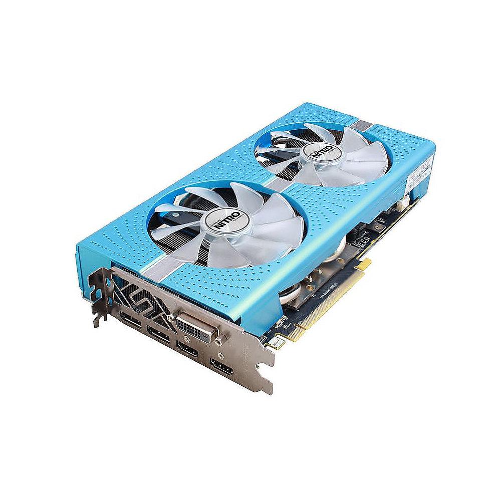 Sapphire AMD Radeon RX 580 Nitro  SE OC 8GB Grafikkarte 2xHDMI/2xDP/DVI-D