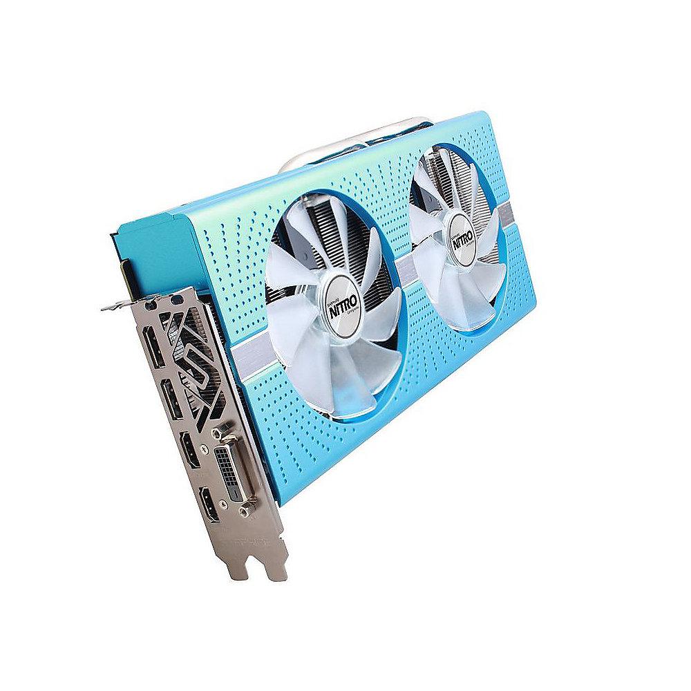 Sapphire AMD Radeon RX 580 Nitro  SE OC 8GB Grafikkarte 2xHDMI/2xDP/DVI-D, Sapphire, AMD, Radeon, RX, 580, Nitro, SE, OC, 8GB, Grafikkarte, 2xHDMI/2xDP/DVI-D