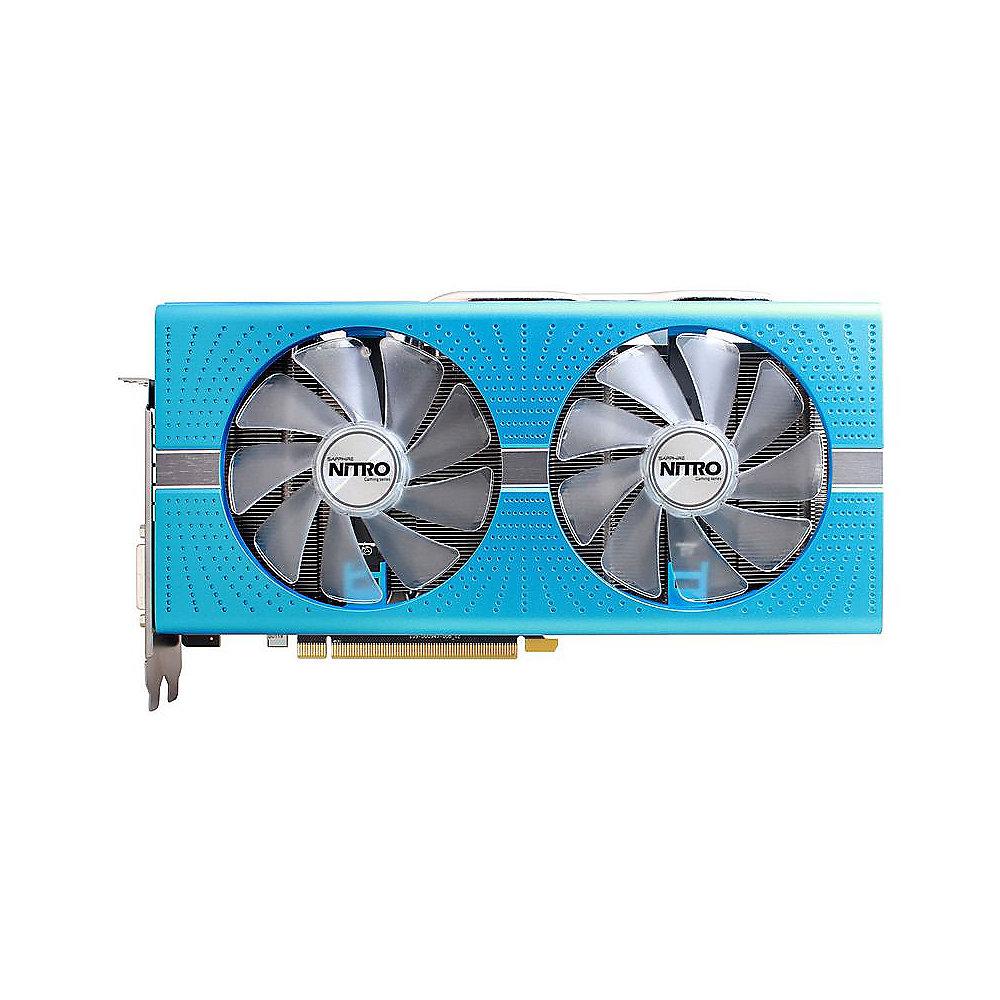 Sapphire AMD Radeon RX 580 Nitro  SE OC 8GB Grafikkarte 2xHDMI/2xDP/DVI-D