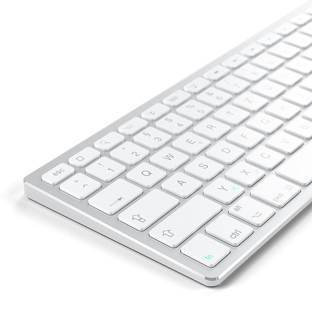 Satechi Aluminium Slim Bluetooth Tastatur kabellos für Mac silber, Satechi, Aluminium, Slim, Bluetooth, Tastatur, kabellos, Mac, silber