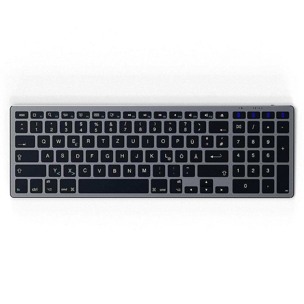 Satechi Aluminium Slim Bluetooth Tastatur kabellos für Mac space grey, Satechi, Aluminium, Slim, Bluetooth, Tastatur, kabellos, Mac, space, grey