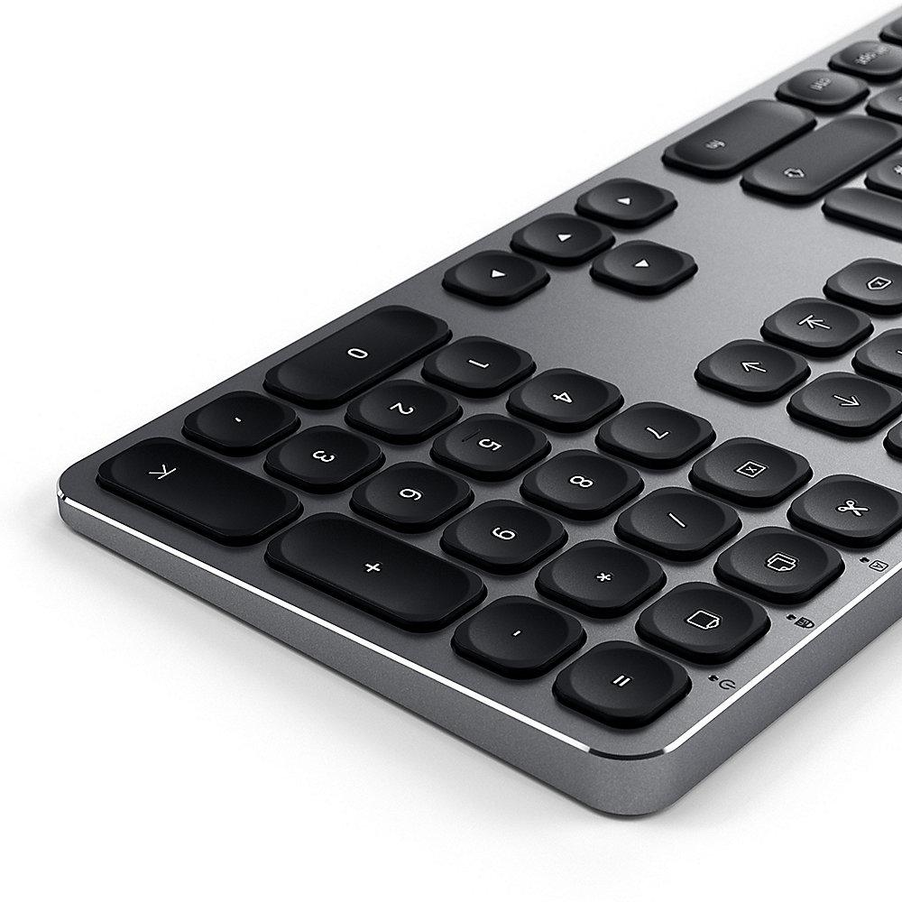 Satechi Aluminium Tastatur kabelgebunden für Mac space grey