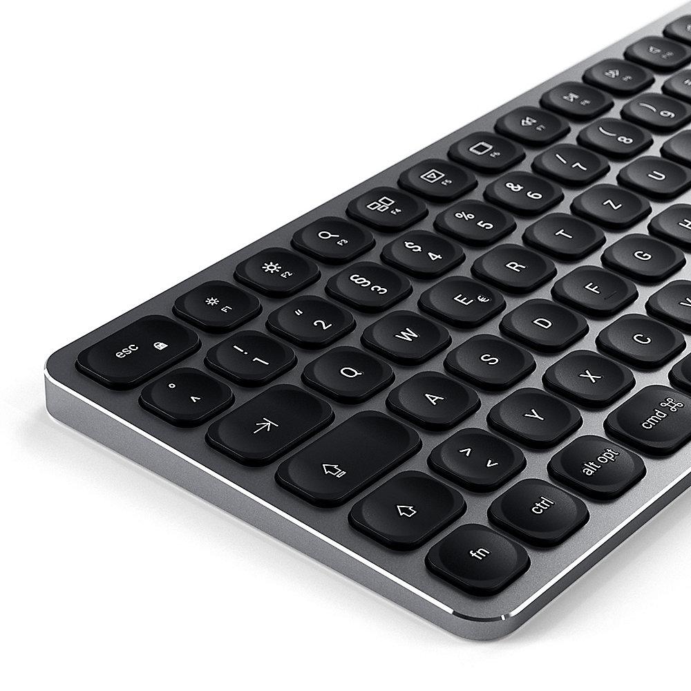 Satechi Aluminium Tastatur kabelgebunden für Mac space grey