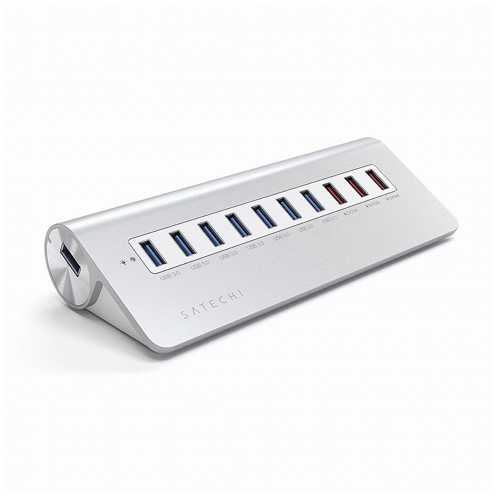 Satechi USB 3.0-Hub 10-Port Aluminium Hub, Satechi, USB, 3.0-Hub, 10-Port, Aluminium, Hub