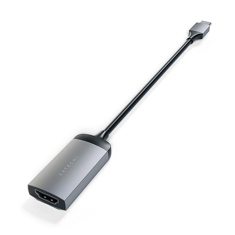 Satechi USB-C auf 4K HDMI Adapter Space Gray, Satechi, USB-C, 4K, HDMI, Adapter, Space, Gray