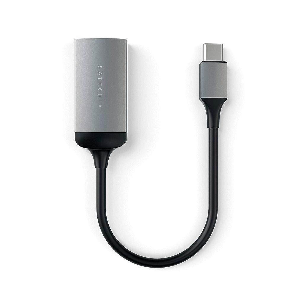 Satechi USB-C auf 4K HDMI Adapter Space Gray, Satechi, USB-C, 4K, HDMI, Adapter, Space, Gray