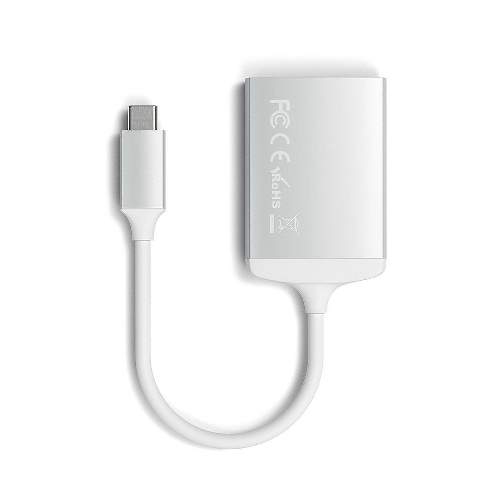 Satechi USB-C UHS-II Micro/SD Card Reader Silber