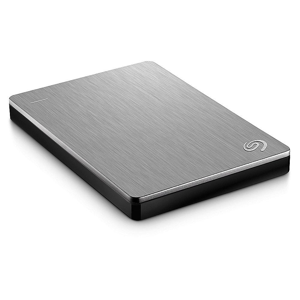 Seagate Backup Plus Portable Slim USB3.0 - 1TB 2.5Zoll silber, Seagate, Backup, Plus, Portable, Slim, USB3.0, 1TB, 2.5Zoll, silber