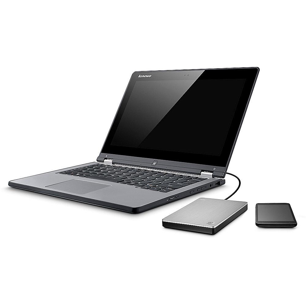 Seagate Backup Plus Portable Slim USB3.0 - 1TB 2.5Zoll silber