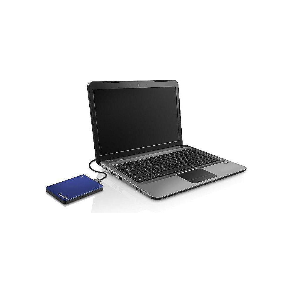 Seagate Backup Plus Portable Slim USB3.0 - 2TB 2.5Zoll blau, Seagate, Backup, Plus, Portable, Slim, USB3.0, 2TB, 2.5Zoll, blau