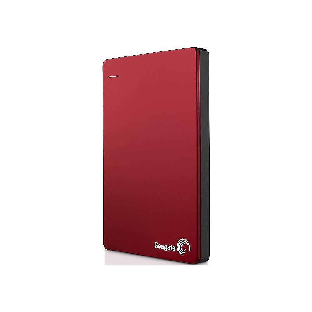 Seagate Backup Plus Portable Slim USB3.0 - 2TB 2.5Zoll Rot