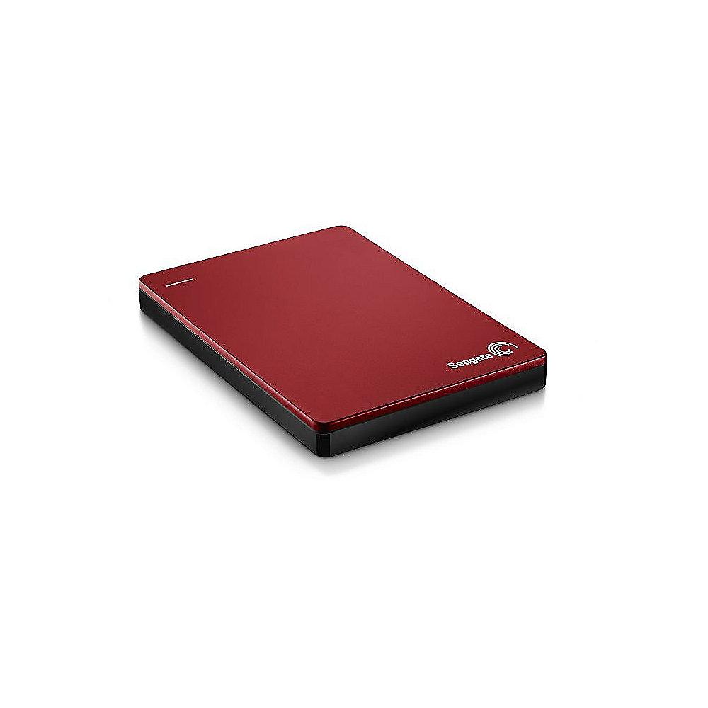 Seagate Backup Plus Portable Slim USB3.0 - 2TB 2.5Zoll Rot