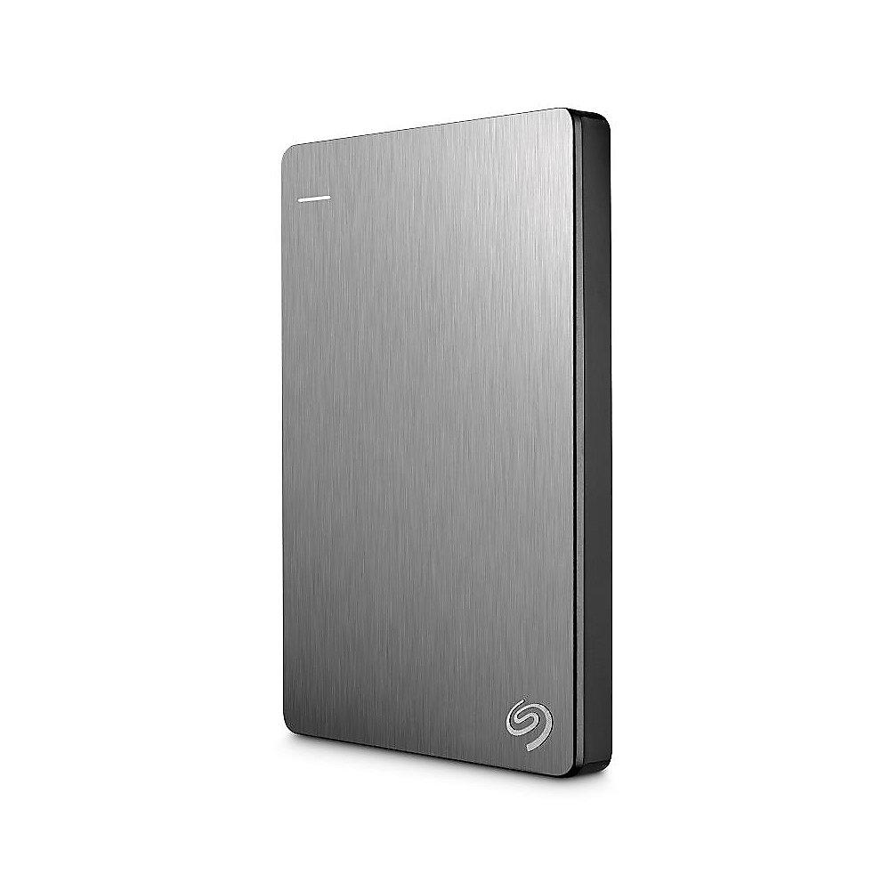 Seagate Backup Plus Portable Slim USB3.0 - 2TB 2.5Zoll silber, Seagate, Backup, Plus, Portable, Slim, USB3.0, 2TB, 2.5Zoll, silber