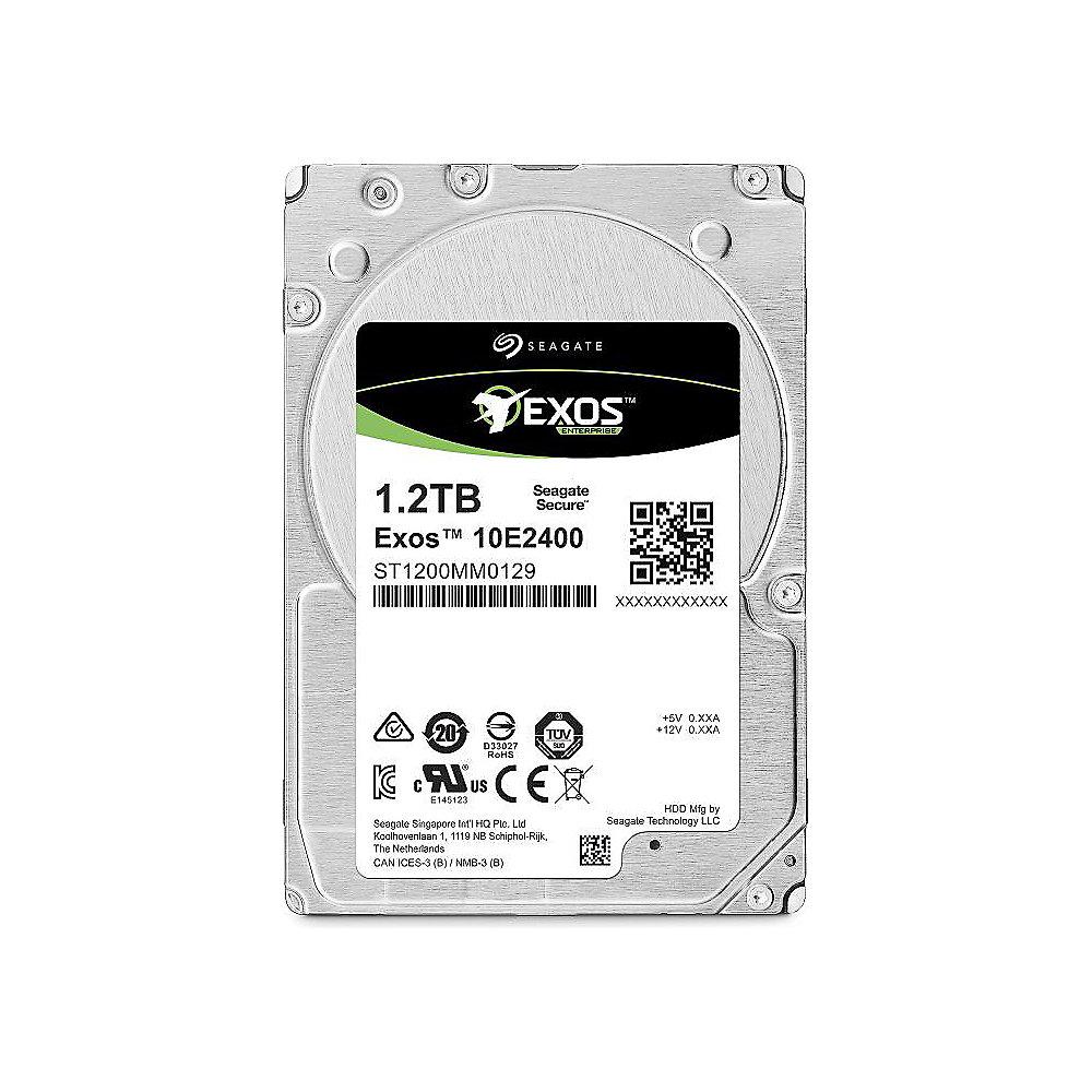 Seagate Exos 10E2400 ST1200MM0129 - 1,2TB 10000rpm 256MB 2.5zoll SAS1200, Seagate, Exos, 10E2400, ST1200MM0129, 1,2TB, 10000rpm, 256MB, 2.5zoll, SAS1200