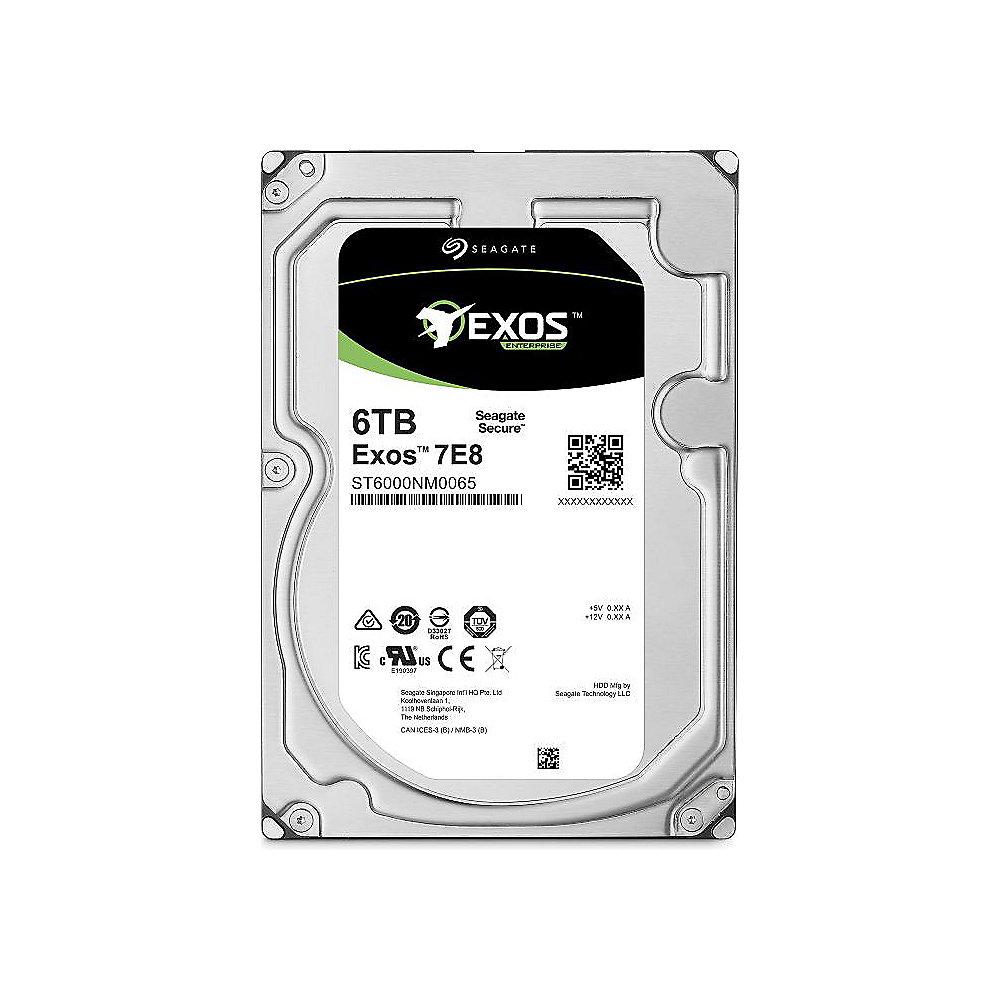 Seagate Exos 7E8 ST6000NM0115 - 6TB 7200rpm 256MB 512E 3.5zoll SATA600