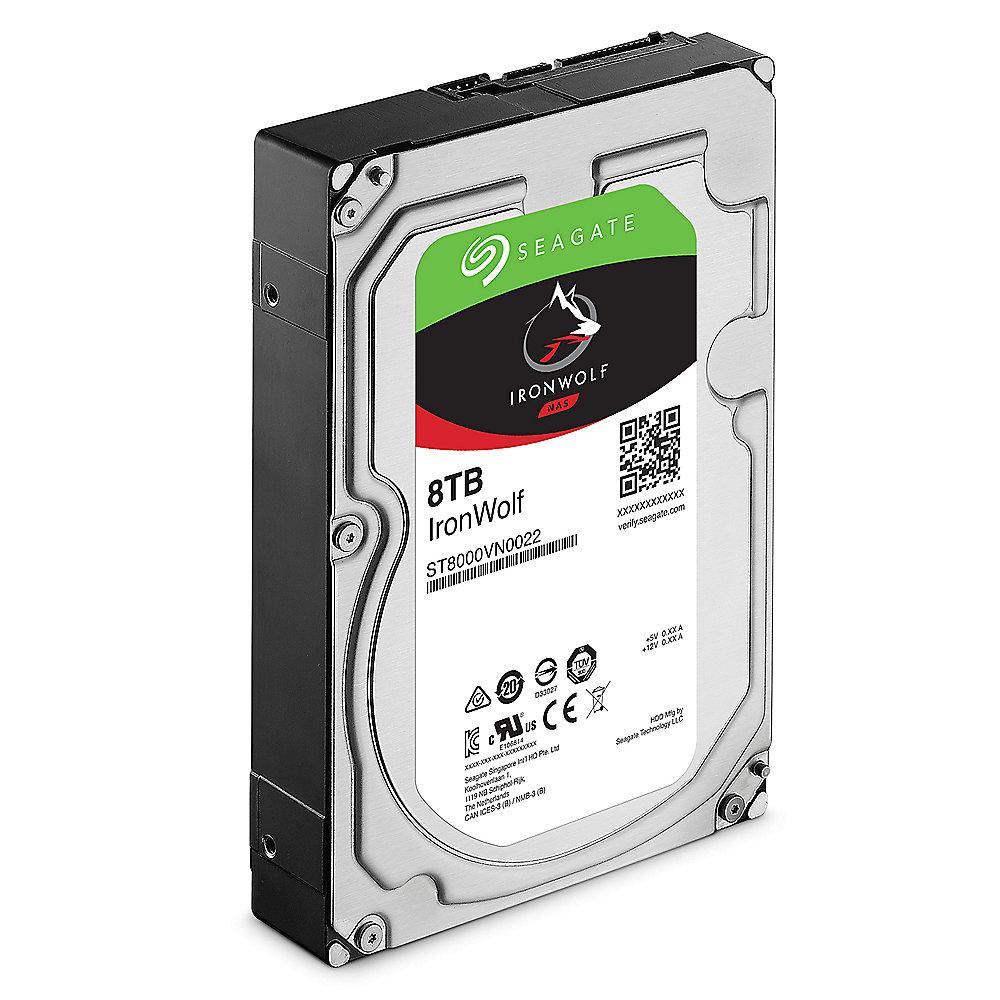 Seagate IronWolf NAS HDD ST8000VN0022 - 8TB 7200rpm 256MB 3.5zoll SATA600