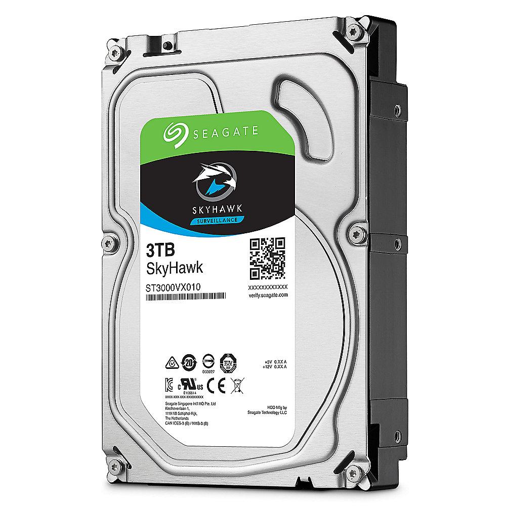 Seagate SkyHawk HDD ST3000VX010 - 3TB 5900rpm 64MB 3.5zoll SATA600