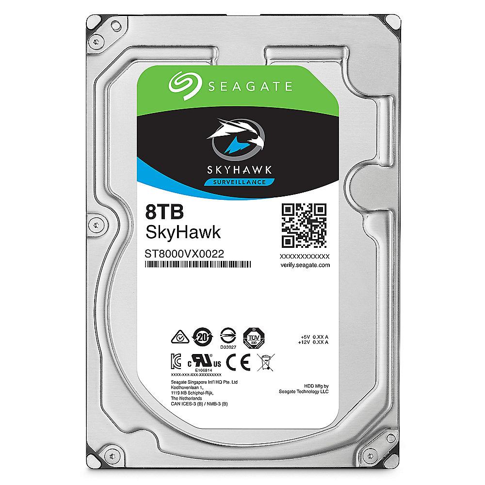 Seagate SkyHawk HDD ST8000VX0022 - 8TB 7200rpm 256MB 3.5zoll SATA600