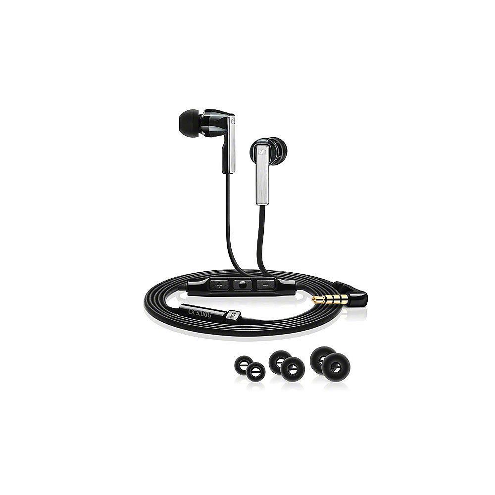 Sennheiser CX 5.00i Black Ohrkanalheadset/ In-Ear für Apple-Geräte, Sennheiser, CX, 5.00i, Black, Ohrkanalheadset/, In-Ear, Apple-Geräte