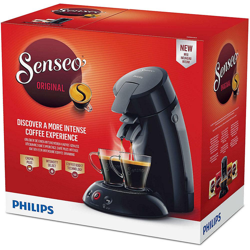 Senseo Original HD6554/66 Padmaschine mit Kaffee-Boost schwarz   2 Gläser