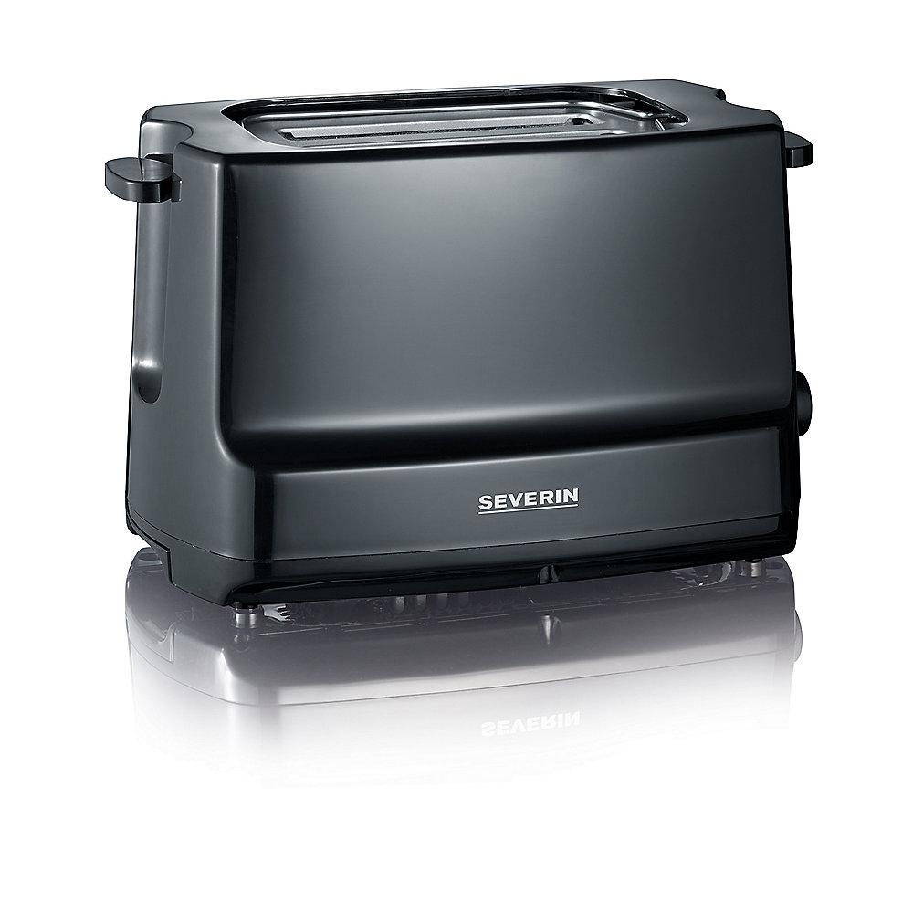 Severin AT 2281 Automatik Toaster schwarz