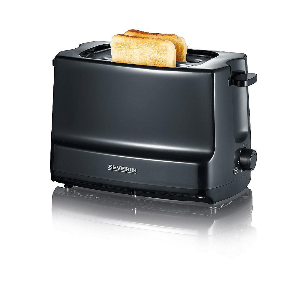 Severin AT 2281 Automatik Toaster schwarz