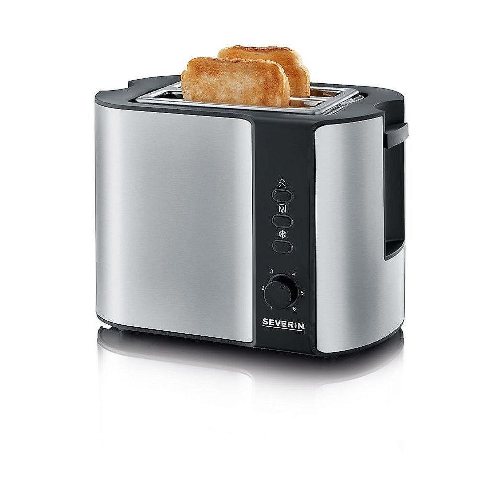 Severin AT 2589 Automatik Toaster Edelstahl