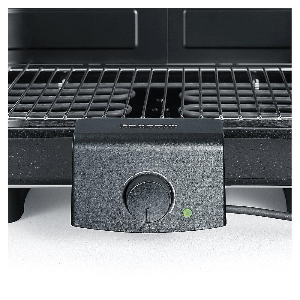 Severin PG 8532 Barbecue-Grill mit Standgestell schwarz, Severin, PG, 8532, Barbecue-Grill, Standgestell, schwarz