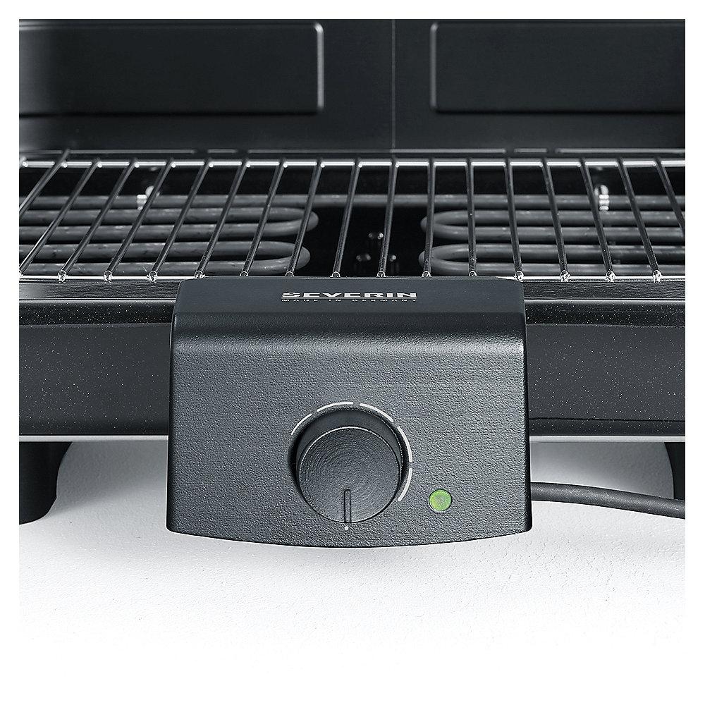 Severin PG 8532 Barbecue-Grill mit Standgestell schwarz