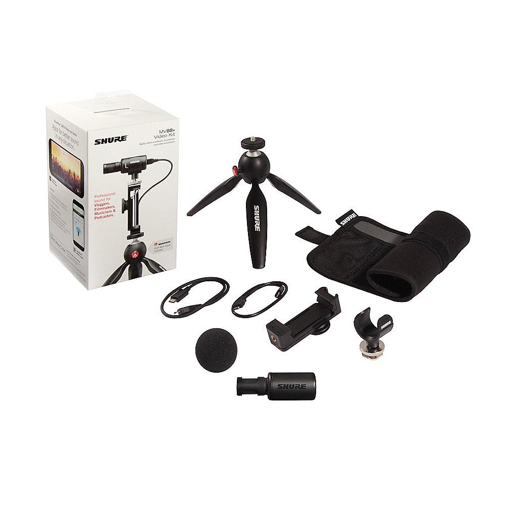 Shure MOTIV MV88  Video Kit Digitales Stereo Kondensatormikrofon