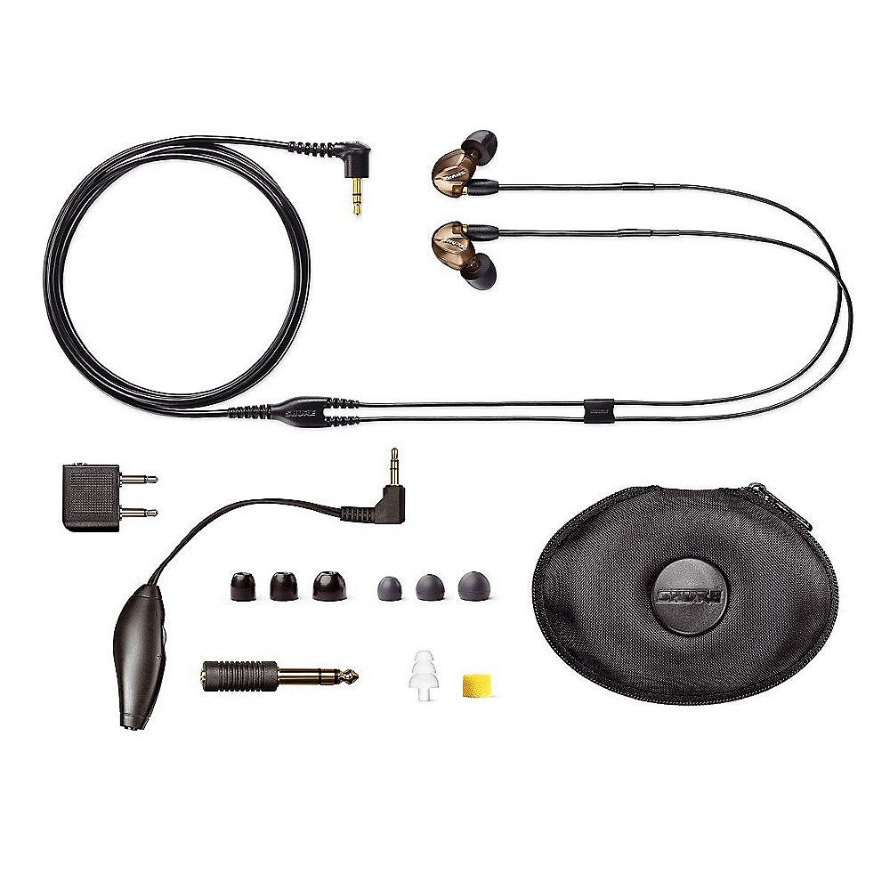 Shure SE535 Sound Isolating In Ear Kopfhörer - Bronze/Metallic