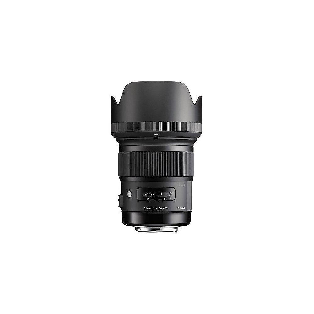 Sigma 50mm f/1.4 DG HSM Festbrennweite Portrait Objektiv für Canon
