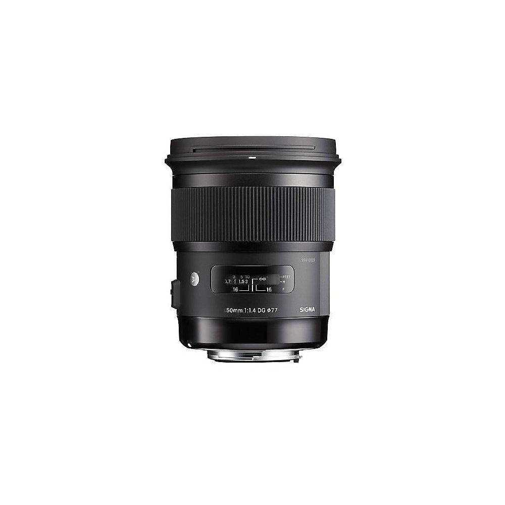 Sigma 50mm f/1.4 DG HSM Festbrennweite Portrait Objektiv für Canon