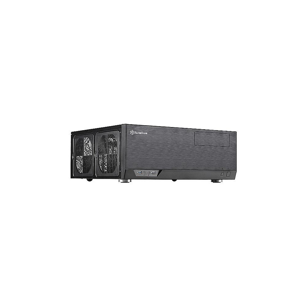 SilverStone GRANDIA GD09 HTPC-Gehäuse ATX/mATX  USB3.0 black, SilverStone, GRANDIA, GD09, HTPC-Gehäuse, ATX/mATX, USB3.0, black