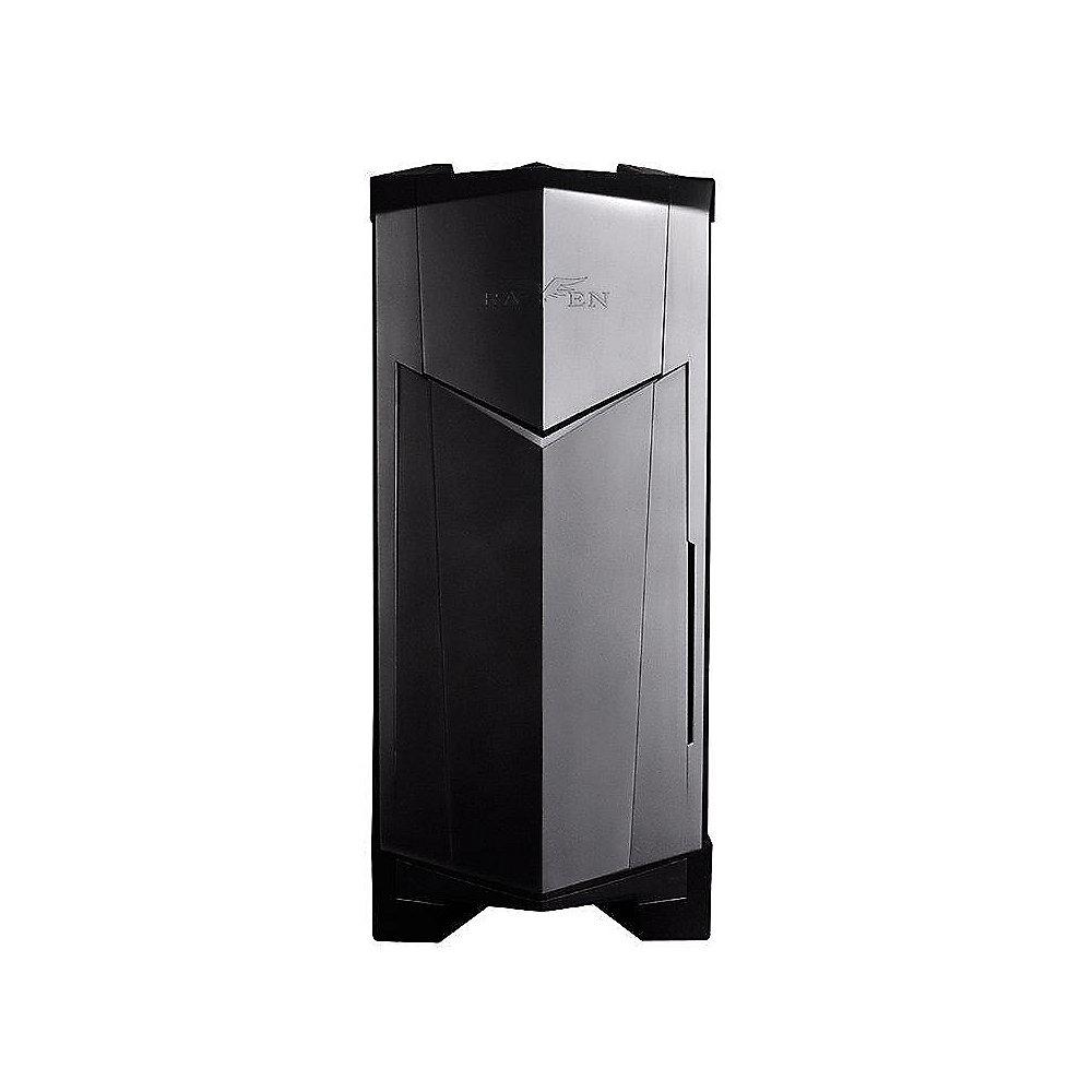 SilverStone Raven ATX Gehäuse SST-RV05B-W USB3.0 schwarz Seitenfenster, SilverStone, Raven, ATX, Gehäuse, SST-RV05B-W, USB3.0, schwarz, Seitenfenster