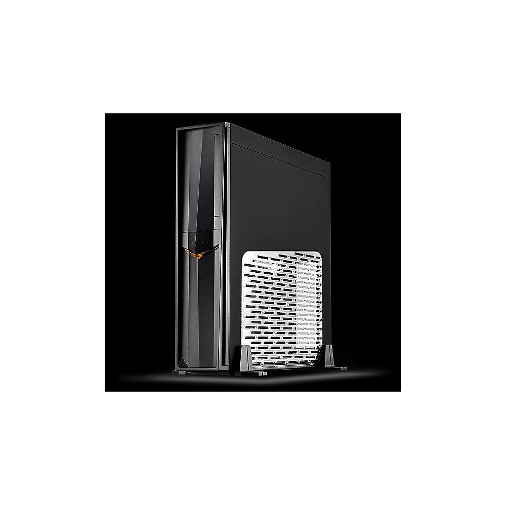 SilverStone RAVEN Z SST-RVZ02B-W Mini-ITX Gehäuse schwarz mit Seitenfenster