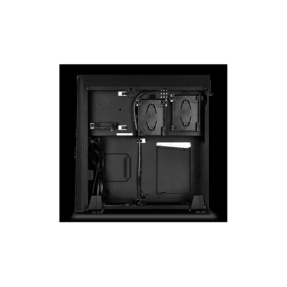 SilverStone RAVEN Z SST-RVZ02B-W Mini-ITX Gehäuse schwarz mit Seitenfenster