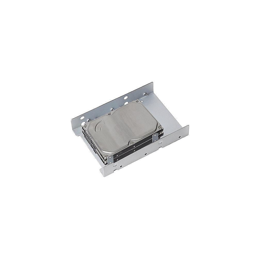 SilverStone SST-SDP08-Lite 3.5 Zoll Einbaurahmen für 2x 2,5 Zoll Festplatten/SSD