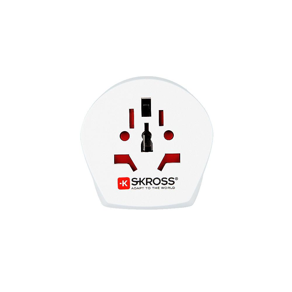SKROSS Adapter Combo World to Israel 3-polig (16A) Reiseadapter, SKROSS, Adapter, Combo, World, to, Israel, 3-polig, 16A, Reiseadapter