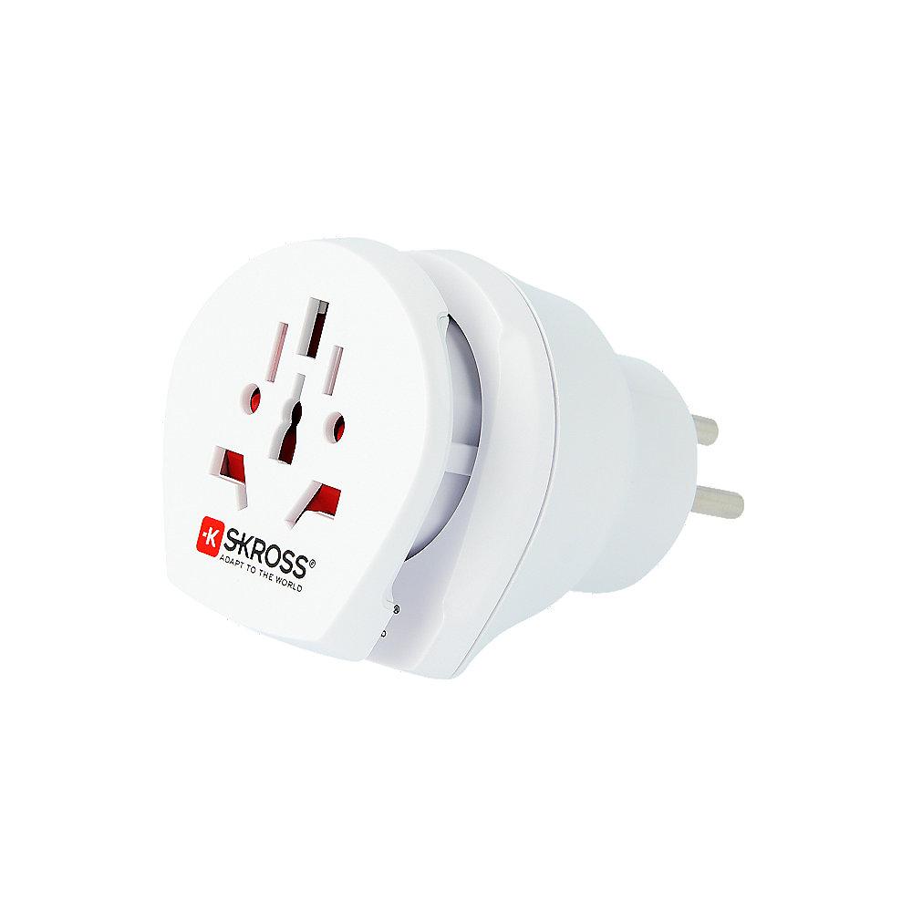 SKROSS Adapter Combo World to Israel 3-polig (16A) Reiseadapter