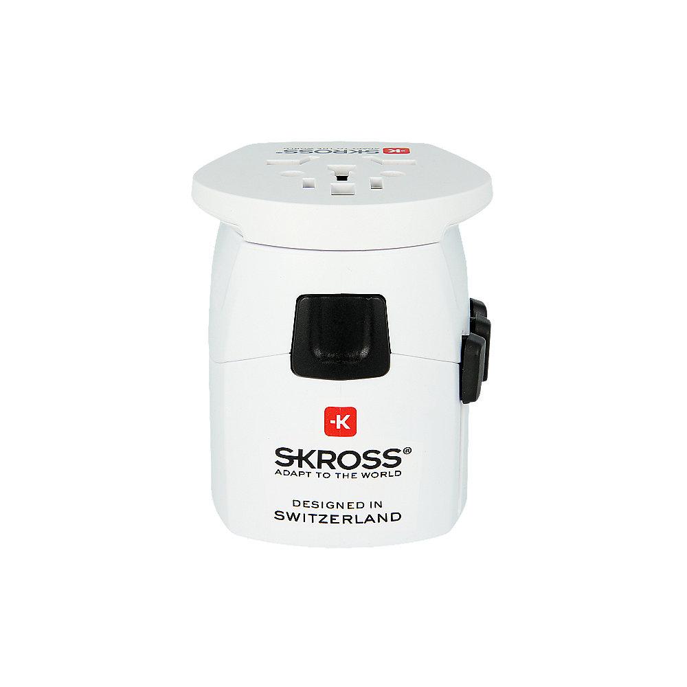 SKROSS World Adapter Pro Light World 3-polig (6.3A) Reiseadapter, SKROSS, World, Adapter, Pro, Light, World, 3-polig, 6.3A, Reiseadapter