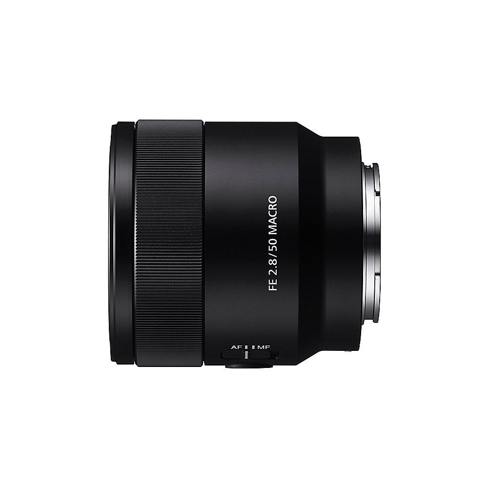 Sony 50mm f/2.8 Makro E-Mount Vollformat Objektiv (SEL-50M28)