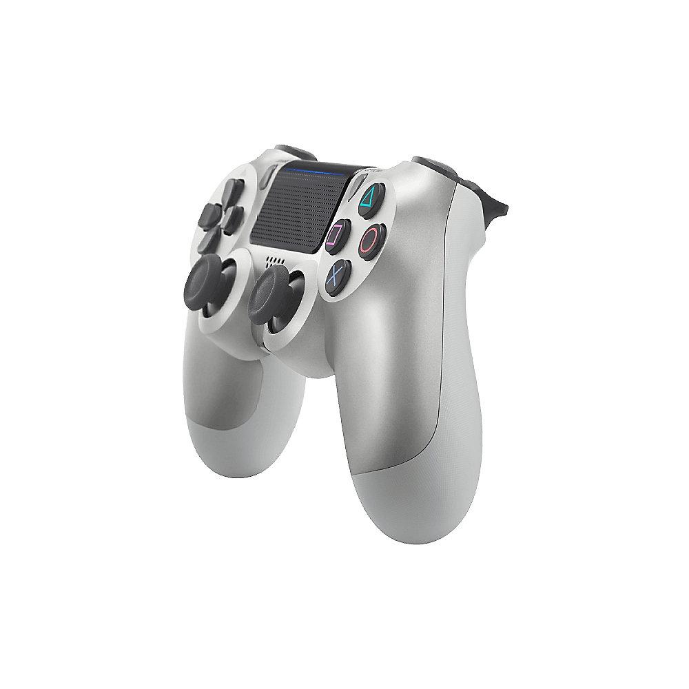 Sony Dualshock 4 (2016) Wireless Controller silber für PS4