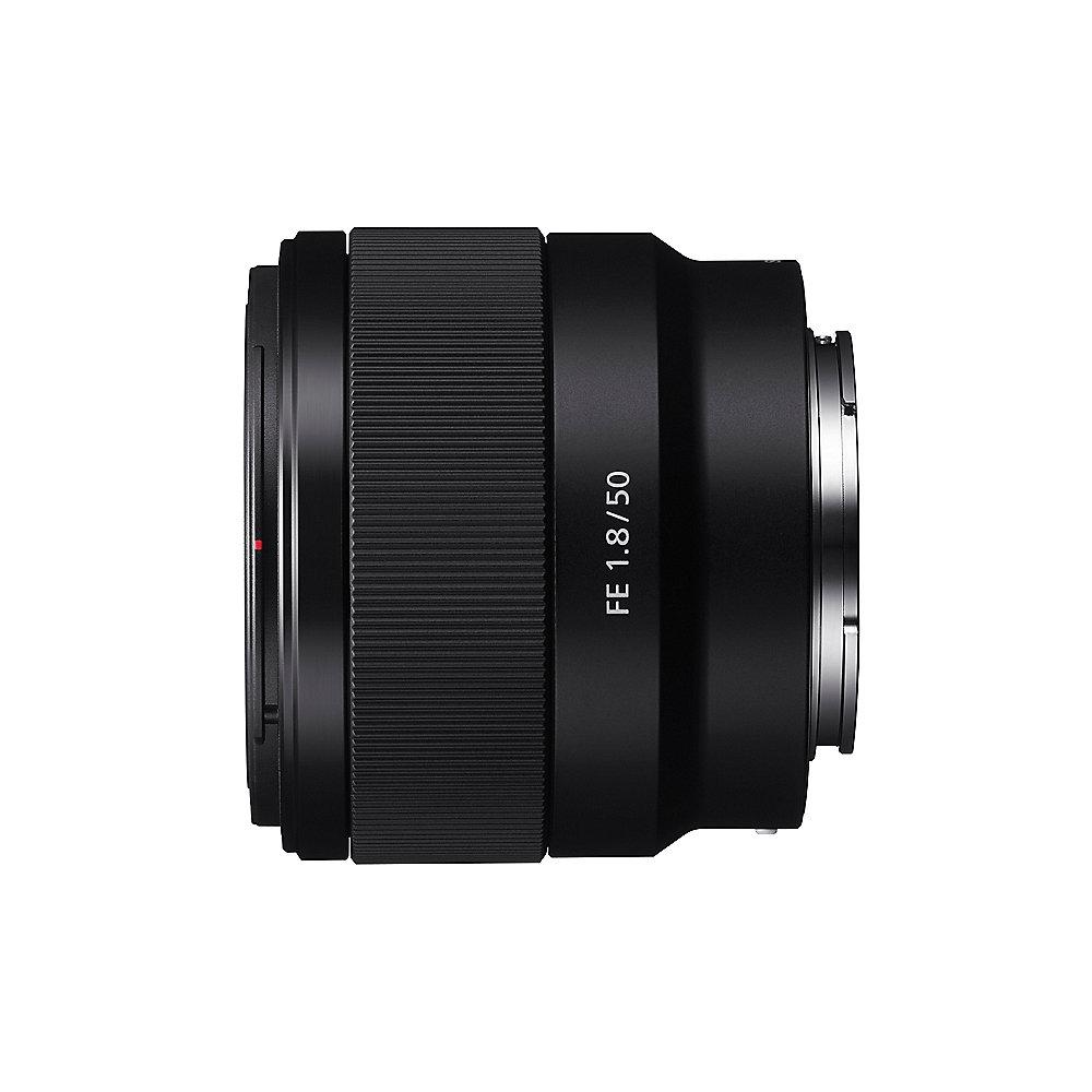 Sony FE 50mm f/1.8 Porträt Objektiv (SEL-50F18F)