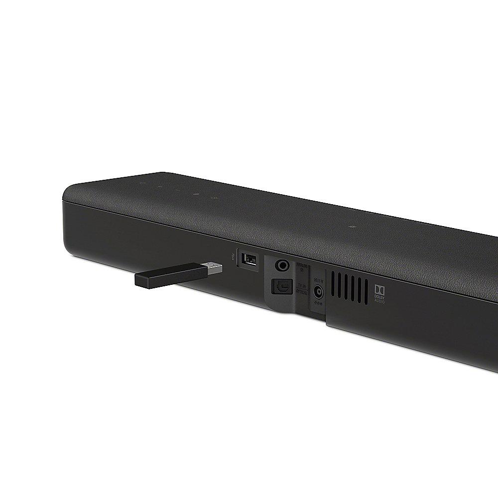 Sony HT-MT300 2.1-Kanal-Soundbar mit Bluetooth und NFC kabellosem Sub schwarz