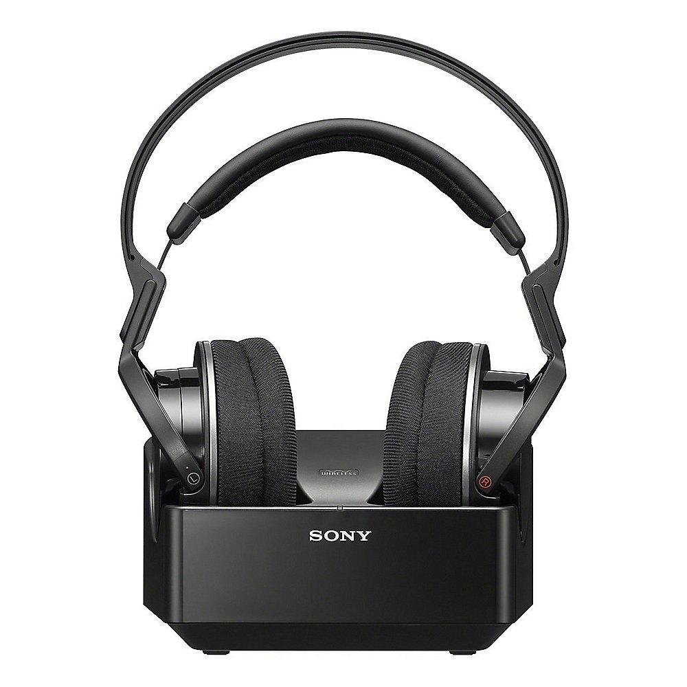 Sony MDR-RF855RK Funk-Kopfhörer mit Ladestation - Schwarz