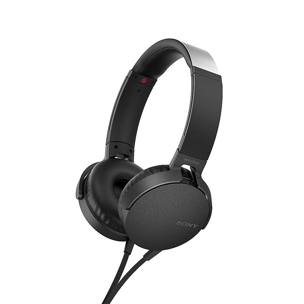 Sony MDR-XB550AP Over-Ear Kopfhörer schwarz