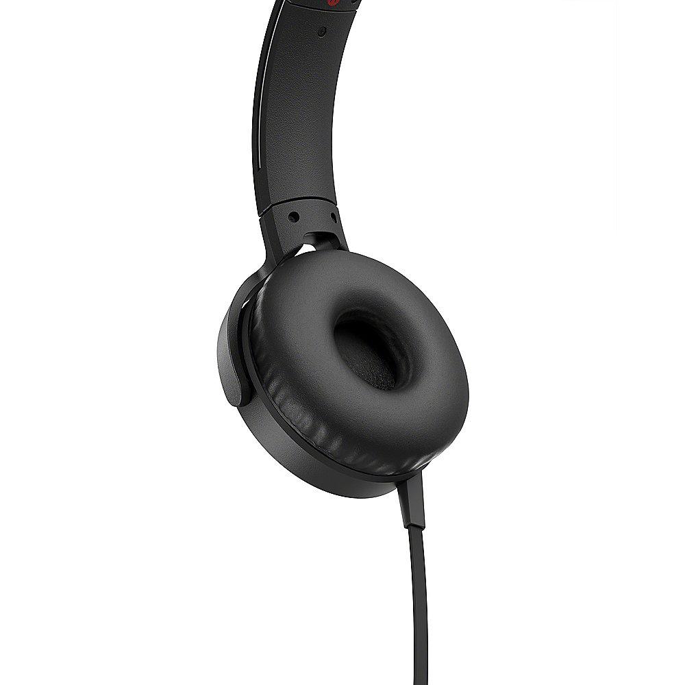 Sony MDR-XB550AP Over-Ear Kopfhörer schwarz